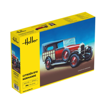 KIT PARA MONTAR HELLER CITROËN B14 NORMANDE 1/24 83 PEÇAS HLR 80729
